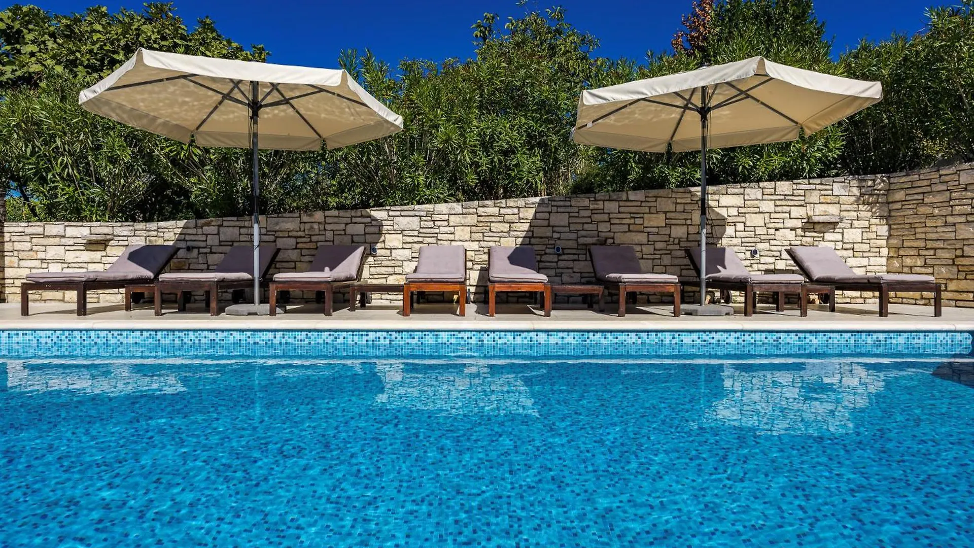 Charming Villa Antoana For Families And Kids In Labin - Rabac With Kids Playground & Private Pool